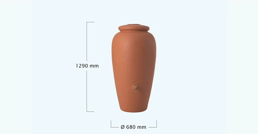 GARANTIA Amphore 300 L — terracotta